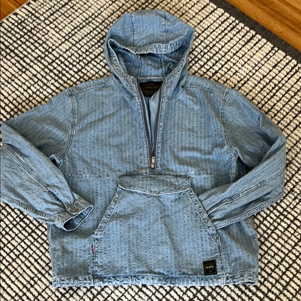 Levi's denim anorak pullover